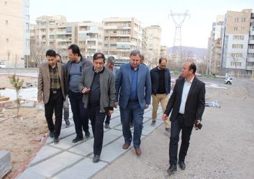 بازدید معاون فنی و عمرانی شهردار تبریز از پیشرفت پروژه فرهنگ و رسانه
