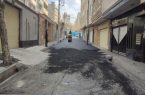 استفاده بیش از ۱۳۰ تن آسفالت برای آسفالت ریزی محلات شهرداری منطقه ۲