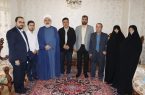 دیدار شهردار تبریز با خانواده معظم شهید والامقام «خان‌پور» و جانباز سرافراز «علی پورحسین»