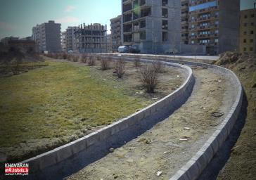 مسیر دوچرخه سواری پروژه پارک خانواده در مرحله تکمیلی خود قرار گرفت