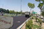 توزیع ۲۸۸۰ تن آسفالت در سطح منطقه ۶ تبریز