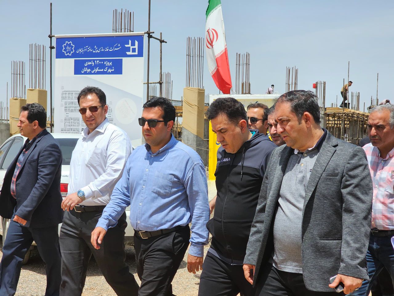 عملیات احداث ۱۲۰۰ واحد مسکونی در شهرک جوانان