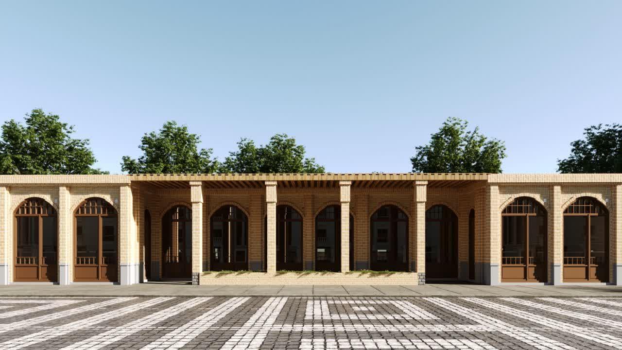 احداث مغازه های گاراژ ایران با معماری سنتی
