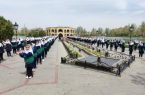همایش پیاده روی دانش آموزی در مجموعه ائل گولی برگزار شد