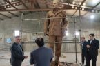 به زودی تندیس برنزی شهید مهدی باکری با ارتفاع ۴ متر در تبریز نصب می شود به زودی تندیس برنزی شهید مهدی باکری با ارتفاع ۴ متر در تبریز نصب می شود