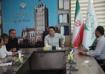 بررسی مصوبات کمیته درآمد شهرداری منطقه ۷ تبریز