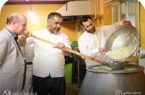 پخت روزانه ۱۰۰۰ پرس افطاری در شرکت خانهسازی پیشساخته آذربایجان