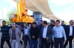 جلسه میدانی شهردار در محل پروژه تقاطع معلم