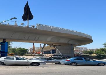 جلسه میدانی شهردار در محل پروژه تقاطع معلم