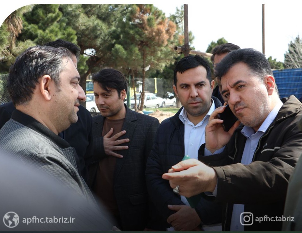 بازدید شهردار تبریز از تقاطع غیرهمسطح قراملک/ پیشرفت ۴۰ درصدی پروژه