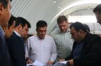 ️تداوم پرشتاب عملیات اجرایی سالن ورزشی شمس
