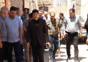 بازدید میدانی شهردار منطقه ۶ تبریز از محلات غرب و شمالغرب تبریز