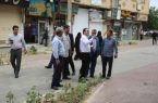 بازدید شهردار منطقه ۷، از روند پیشرفت پیاده راه فجر بازدید شهردار منطقه ۷، از روند پیشرفت پیاده راه فجر