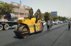 استفاده بیش از ۳۴۰۰ تن آسفالت برای بهسازی محلات جنوب غرب تبریز