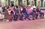 آیین اختتامیه نخستین کنگره شعر غدیر در محوطه مسجد کبود
