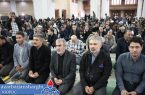حضور مدیر و جمعی از کارکنان ولایتمدار منطقه آذربایجان شرقی در مراسم بزرگداشت شهید سید حسن نصرالله