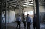 بازدید از روند اجرایی بازارچه محلی شهید صمدی