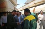 بازدید شهردار منطقه ۷ تبریز از پارک بانوی مهر