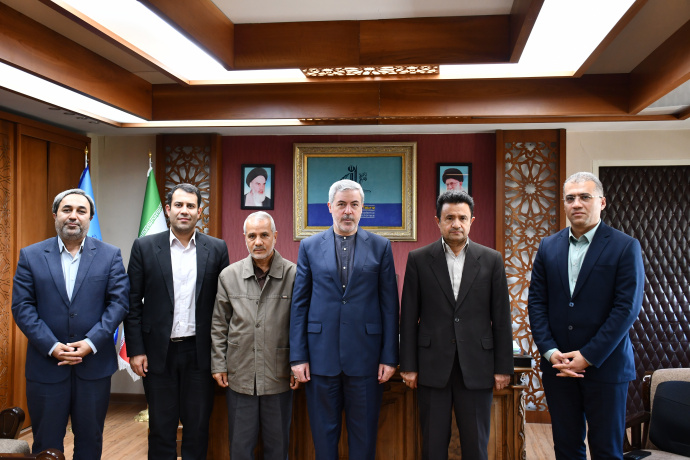 دیدار رایزن فرهنگی ایران در ترکیه با رئیس دانشگاه تبریز