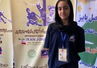 سانای اسدی نائب قهرمان رقابت های بین المللی اسکواش ایران جونیور سانای اسدی نائب قهرمان رقابت های بین المللی اسکواش ایران جونیور