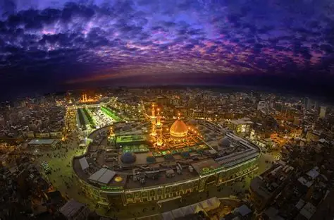 زیارت آخر هفته ایی کربلا فراهم شد.